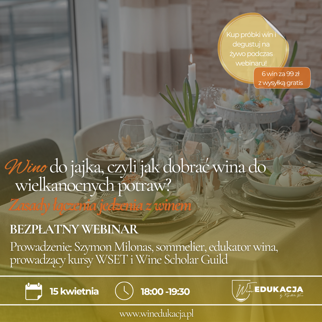 Wino do jajka - webinar