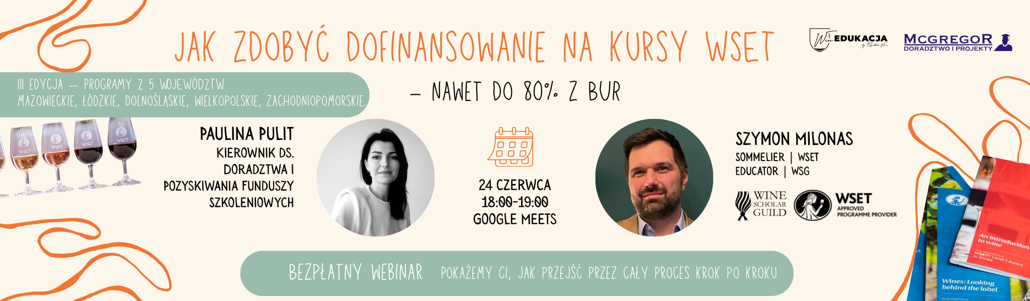 Skorzystaj z dofinansowania na kursy winiarskie WinEdukacji