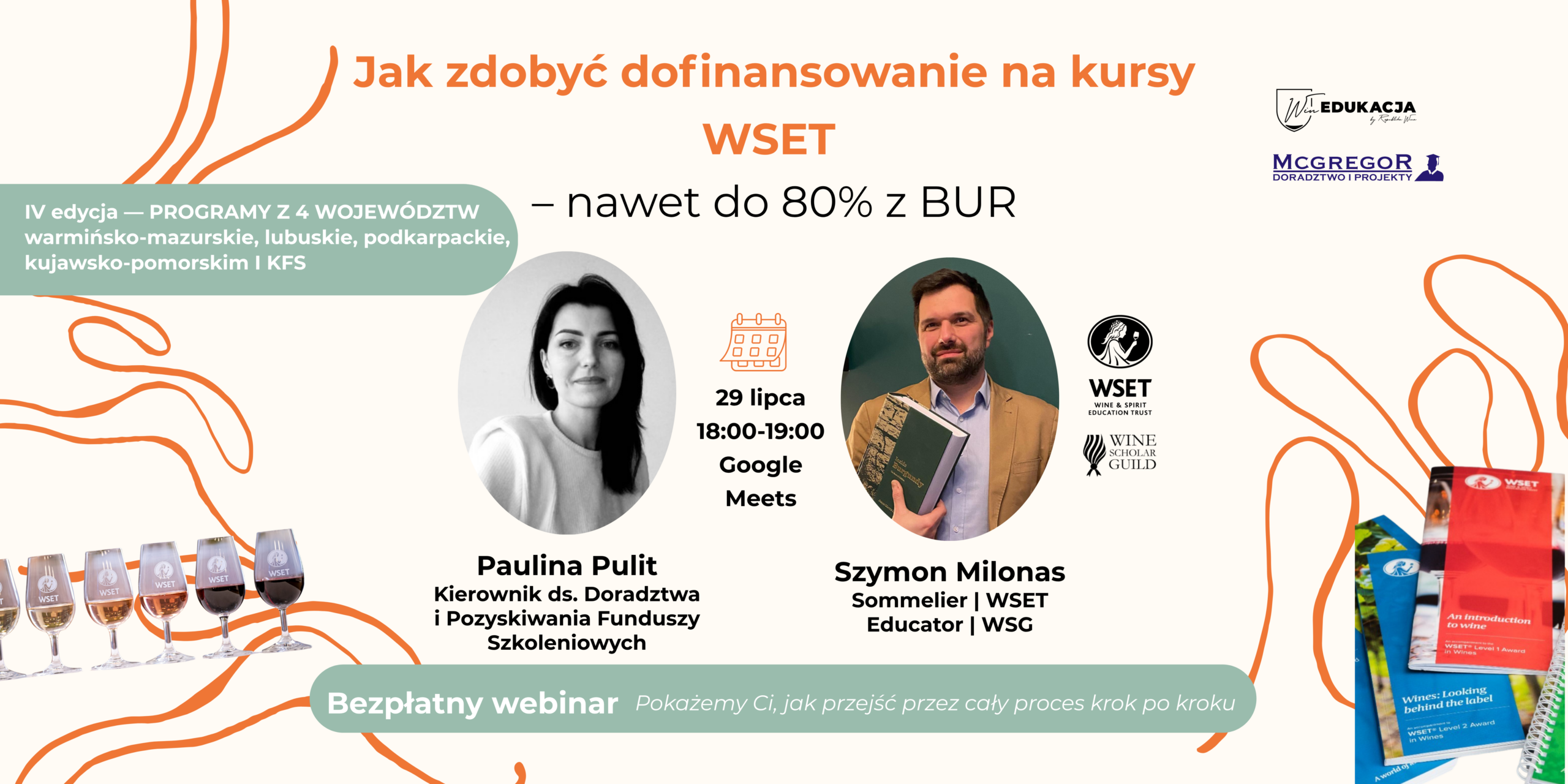 Jak zdobyć dofinansowanie na kursy WSET – nawet do 80% z BUR – bezpłatny webinar 29 lipca